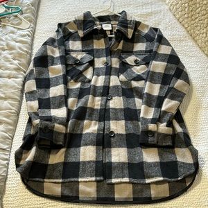 Target plaid shacket